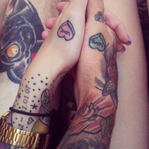 Couple Tattoos – Linked by Ink