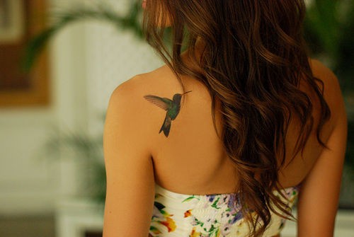 Hummingbird Tattoo On Wrist