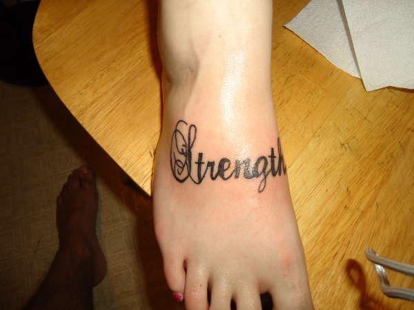 strength tattoos for men